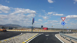 Кръстовището при Кочериново е отворено за движение