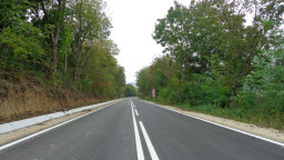 По ОПРР завърши рехабилитацията на 14 км от път III-202 в област Търговище