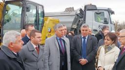 Construction of the Ruse - Veliko Tarnovo Motorway Started near Tsenovo