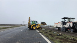 При ремонта на 16, 5 км от АМ „Тракия“ ще се подобрява и пътната основа