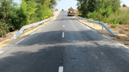 По ОПРР завърши рехабилитацията на 19 км от път III-7102 – важна транспортна връзка в община Тервел