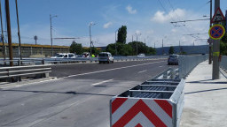 Пуснато е движението по ремонтираното съоръжение 6 на Аспаруховия мост във Варна