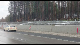По ОП „Околна среда“ завърши укрепването на свлачището при 281-ви км на път I-1 София - Перник