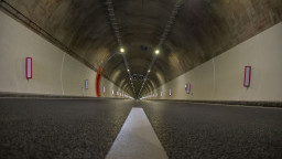 The traffic through the longest road tunnel Zheleznitsa of Struma Motorway was launched