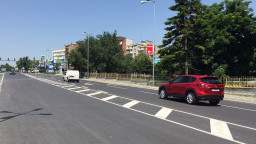 Предсрочно завърши рехабилитацията на ул. „Магистрална“ и Дъговия мост в град Велико Търново