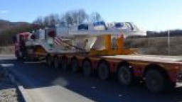 В понеделник и вторник ще продължи транспортирането на части от машината, която ще прокопава метрото на София