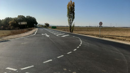 Завърши ремонтът на кръстовището за с. Войводово на път I-5 Кърджали - Хасково