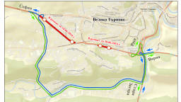 До 30 юни движението по ул. „Магистрална“ във Велико Търново, част от път I-4, се пренасочва по обходни маршрути