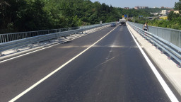 Предсрочно завърши рехабилитацията на ул. „Магистрална“ и Дъговия мост в град Велико Търново