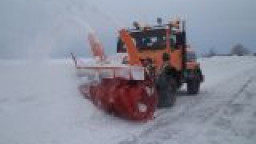 Временно движението по път III-2901 Суворово – Ветрино е ограничено за снегопочистване
