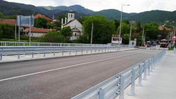 Отворен за движение е новият мост над р. Струма на пътя Симитли - Разлог