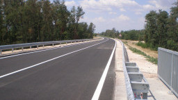 Завърши изграждането на моста над река Стряма при км 84+540 от път ІІ-56 Брезово - Пловдив