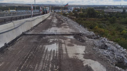 167 reinforced concrete panels have been produced so far for the repair of the Danube Bridge at Ruse